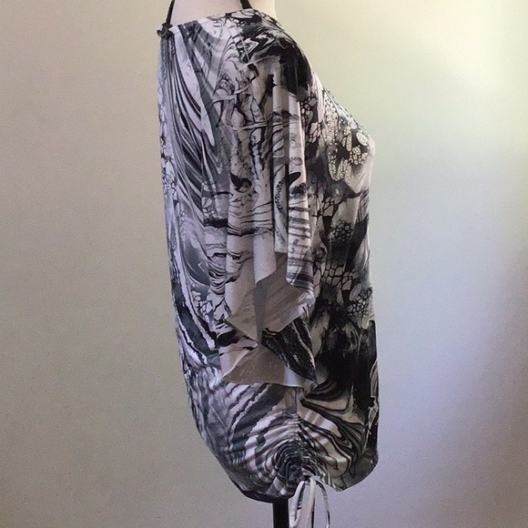 Style & Co Butterfly Sleeve T-Shirt